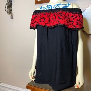 Artisanal Mexican Blouse from Tuxtepec Oaxaca